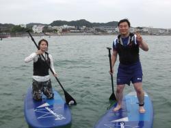 8/20 PM SUP(サップ、スタンドアップパドル)体験スクール付きレンタル  鎌倉ハイサーフ