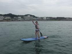 8/20 PM2 SUP(サップ、スタンドアップパドル)体験スクール付きレンタル  鎌倉ハイサーフ