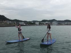 8/20 PM2 SUP(サップ、スタンドアップパドル)体験スクール付きレンタル  鎌倉ハイサーフ