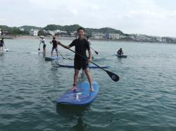 8/24 AM SUP(サップ、スタンドアップパドル)体験スクール付きレンタル 鎌倉ハイサーフ