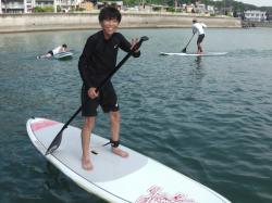 8/24 AM SUP(サップ、スタンドアップパドル)体験スクール付きレンタル 鎌倉ハイサーフ