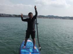 8/24 AM SUP(サップ、スタンドアップパドル)体験スクール付きレンタル 鎌倉ハイサーフ