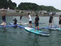 8/24 AM SUP(サップ、スタンドアップパドル)体験スクール付きレンタル 鎌倉ハイサーフ