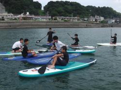 8/24 AM SUP(サップ、スタンドアップパドル)体験スクール付きレンタル 鎌倉ハイサーフ