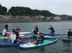 8/24 AM SUP(サップ、スタンドアップパドル)体験スクール付きレンタル 鎌倉ハイサーフ