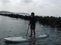 8/24 AM SUP(サップ、スタンドアップパドル)体験スクール付きレンタル 鎌倉ハイサーフ