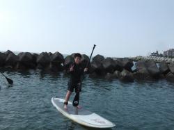 8/24 AM SUP(サップ、スタンドアップパドル)体験スクール付きレンタル 鎌倉ハイサーフ