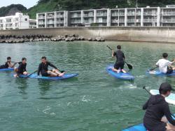 8/24 AM2 SUP(サップ、スタンドアップパドル)体験スクール付きレンタル  鎌倉ハイサーフ