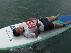 8/24 AM2 SUP(サップ、スタンドアップパドル)体験スクール付きレンタル  鎌倉ハイサーフ