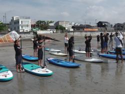 8/24 AM2 SUP(サップ、スタンドアップパドル)体験スクール付きレンタル  鎌倉ハイサーフ