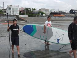 8/24 AM2 SUP(サップ、スタンドアップパドル)体験スクール付きレンタル  鎌倉ハイサーフ