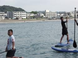 8/24AM3 SUP(サップ、スタンドアップパドル)体験スクール付きレンタル 鎌倉ハイサーフ