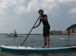 8/24AM3 SUP(サップ、スタンドアップパドル)体験スクール付きレンタル 鎌倉ハイサーフ