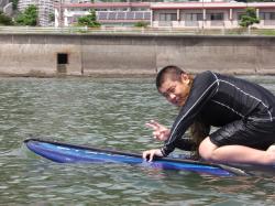 8/24AM3 SUP(サップ、スタンドアップパドル)体験スクール付きレンタル 鎌倉ハイサーフ