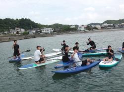 8/24AM3 SUP(サップ、スタンドアップパドル)体験スクール付きレンタル 鎌倉ハイサーフ