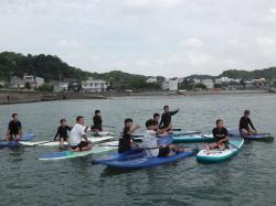 8/24AM3 SUP(サップ、スタンドアップパドル)体験スクール付きレンタル 鎌倉ハイサーフ