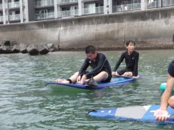 8/24AM4 SUP(サップ、スタンドアップパドル)体験スクール付きレンタル  鎌倉ハイサーフ