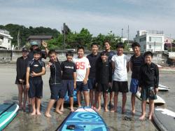 8/24AM4 SUP(サップ、スタンドアップパドル)体験スクール付きレンタル  鎌倉ハイサーフ