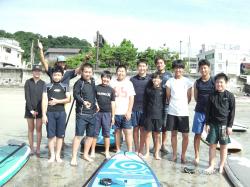 8/24AM4 SUP(サップ、スタンドアップパドル)体験スクール付きレンタル  鎌倉ハイサーフ