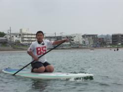 8/24AM4 SUP(サップ、スタンドアップパドル)体験スクール付きレンタル  鎌倉ハイサーフ