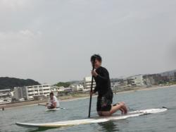 8/24AM4 SUP(サップ、スタンドアップパドル)体験スクール付きレンタル  鎌倉ハイサーフ
