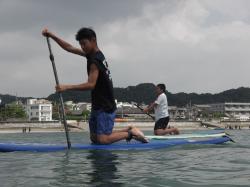 8/24AM4 SUP(サップ、スタンドアップパドル)体験スクール付きレンタル  鎌倉ハイサーフ