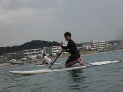 8/24AM4 SUP(サップ、スタンドアップパドル)体験スクール付きレンタル  鎌倉ハイサーフ