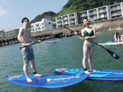 8/27 AM SUP(サップ、スタンドアップパドル)体験スクール付きレンタル  鎌倉ハイサーフ