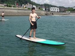 8/27 AM SUP(サップ、スタンドアップパドル)体験スクール付きレンタル  鎌倉ハイサーフ