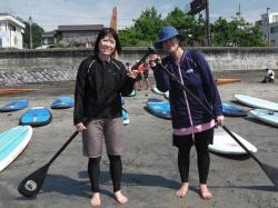 8/27 AM2 SUP(サップ、スタンドアップパドル)体験スクール付きレンタル  鎌倉ハイサーフ