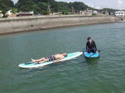 8/27 AM2 SUP(サップ、スタンドアップパドル)体験スクール付きレンタル  鎌倉ハイサーフ