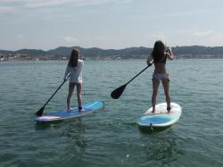 8/27 AM2 SUP(サップ、スタンドアップパドル)体験スクール付きレンタル  鎌倉ハイサーフ