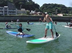 8/27 PM　SUP(サップ、スタンドアップパドル)体験スクール付きレンタル 鎌倉ハイサーフ