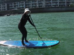 8/27 PM　SUP(サップ、スタンドアップパドル)体験スクール付きレンタル 鎌倉ハイサーフ