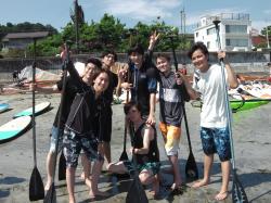 8/27 PM　SUP(サップ、スタンドアップパドル)体験スクール付きレンタル 鎌倉ハイサーフ