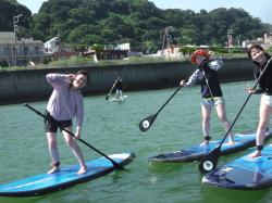 8/27 PM　SUP(サップ、スタンドアップパドル)体験スクール付きレンタル 鎌倉ハイサーフ