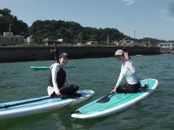 8/27 PM　SUP(サップ、スタンドアップパドル)体験スクール付きレンタル 鎌倉ハイサーフ