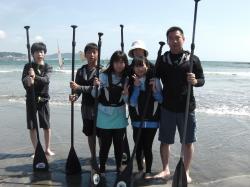 8/27 PM２ SUP(サップ、スタンドアップパドル)体験スクール付きレンタル  鎌倉ハイサーフ