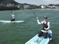 8/27 PM２ SUP(サップ、スタンドアップパドル)体験スクール付きレンタル  鎌倉ハイサーフ