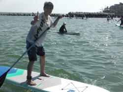 8/27 PM２ SUP(サップ、スタンドアップパドル)体験スクール付きレンタル  鎌倉ハイサーフ