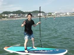 8/27 PM２ SUP(サップ、スタンドアップパドル)体験スクール付きレンタル  鎌倉ハイサーフ
