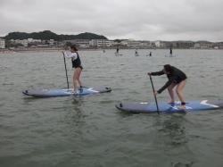 8/28 AM SUP(サップ、スタンドアップパドル)体験スクール付きレンタル  鎌倉ハイサーフ
