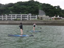 8/28 AM SUP(サップ、スタンドアップパドル)体験スクール付きレンタル  鎌倉ハイサーフ