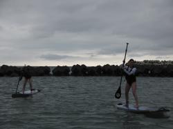 8/28 AM SUP(サップ、スタンドアップパドル)体験スクール付きレンタル  鎌倉ハイサーフ