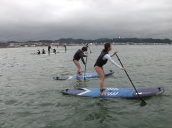 8/28 AM2 SUP(サップ、スタンドアップパドル)体験スクール付きレンタル 鎌倉ハイサーフ