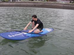 8/28 AM2 SUP(サップ、スタンドアップパドル)体験スクール付きレンタル 鎌倉ハイサーフ