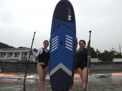 8/28 AM2 SUP(サップ、スタンドアップパドル)体験スクール付きレンタル 鎌倉ハイサーフ