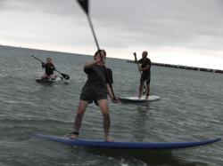 8/28 AM2 SUP(サップ、スタンドアップパドル)体験スクール付きレンタル 鎌倉ハイサーフ