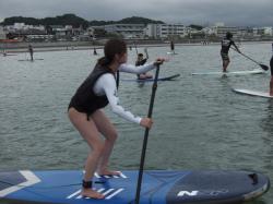 8/28 AM2 SUP(サップ、スタンドアップパドル)体験スクール付きレンタル 鎌倉ハイサーフ