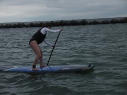 8/28 AM2 SUP(サップ、スタンドアップパドル)体験スクール付きレンタル 鎌倉ハイサーフ